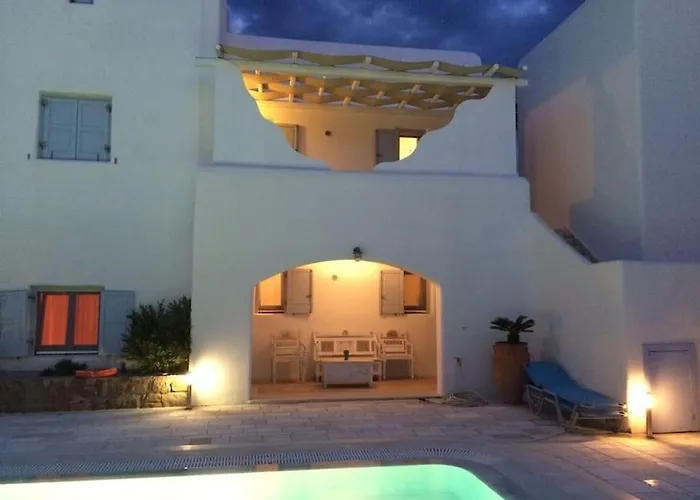 Blue Heart Mykonos Up To 10 People Location * Mykonos Town