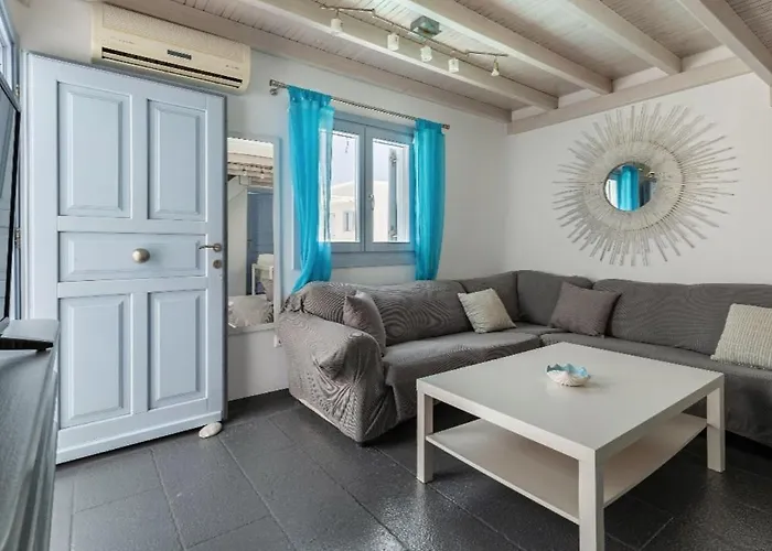 Blue Heart Mykonos Up To 10 People Location Σπίτι διακοπών *