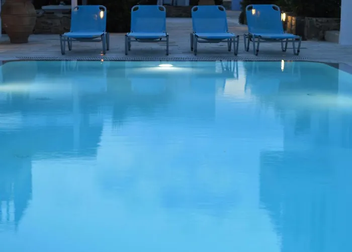 Дом отдыха Blue Heart Mykonos Up To 10 People Location Mykonos Town