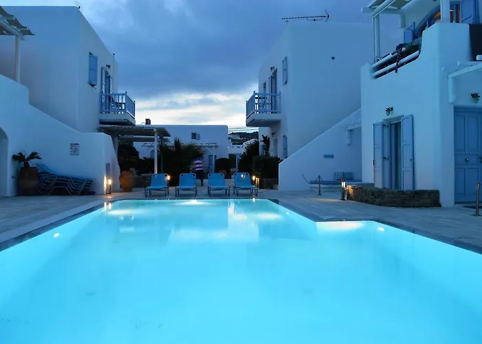 Blue Heart Mykonos Up To 10 People Location Mykonos Town