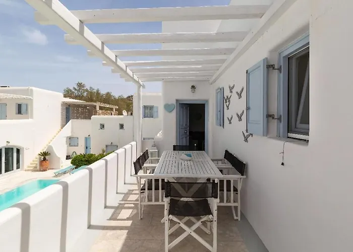 Blue Heart Mykonos Up To 10 People Location *