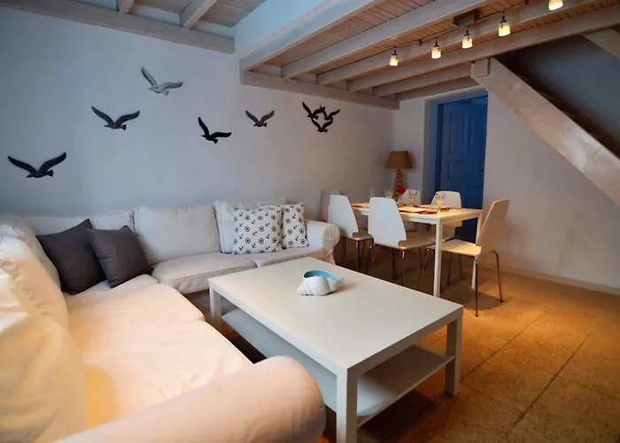 度假居 Blue Heart Mykonos Up To 10 People Location *