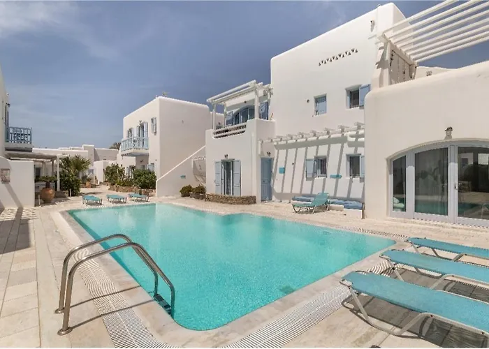 بيت للعطل Blue Heart Mykonos Up To 10 People Location *