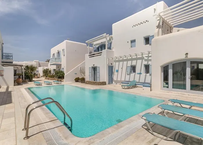 Blue Heart Mykonos Up To 10 People Location * Mykonos Town